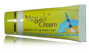 Vega H Creme (Sildenafil Citrate + Lignocaine)