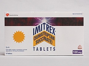 Genérico Imitrex (Sumatriptan) 100mg