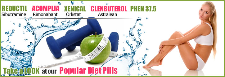 weight loss pills reductil acomplia xenical